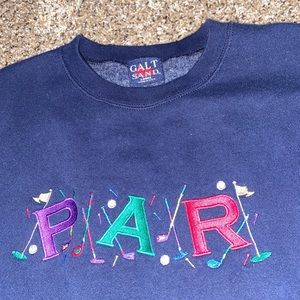 Galt Sand Vintage Golf Par Sweatshirt